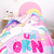 Acolchado Piñata Reversible - Unicorn - 1 1/2 Plaza - Davila Home