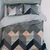 Acolchado Reversible Queen - Abstract