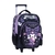 Mochila con ruedas Wabro Kuromi 17" - Art.74257