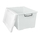 Caja Organizadora Plástica 75 Lts Con Tapa Y Ruedas