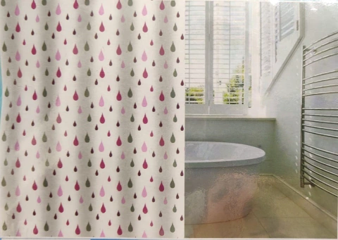 Cortina de Baño SD-7015 - City Blanco