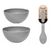 Set Bowls + Pinza - Línea Fusión - Carol