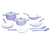 Set de Batería de Cocina 8 Piezas - Línea Soft - Carol