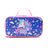 Cartuchera Canopla con Solapa Doble Cierre Think Happy Glitter Unicornio - Skora