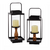 Farol metal y madera