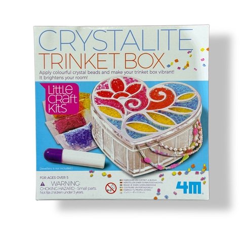 Caja de Tesoros para Decorar con Cristales