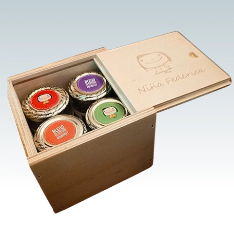 Caja x 4 blends Madera Lustrada - comprar online