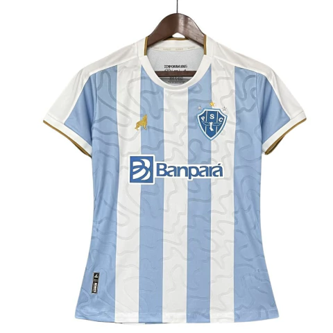 Camisa Paysandu I 25/26- Feminina Lobo - Branco com Azul - comprar online
