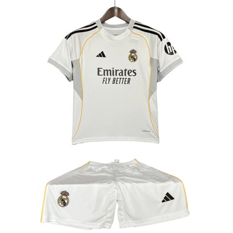 Kit Infantil Real Madrid Adidas 25/26 - Branco - comprar online