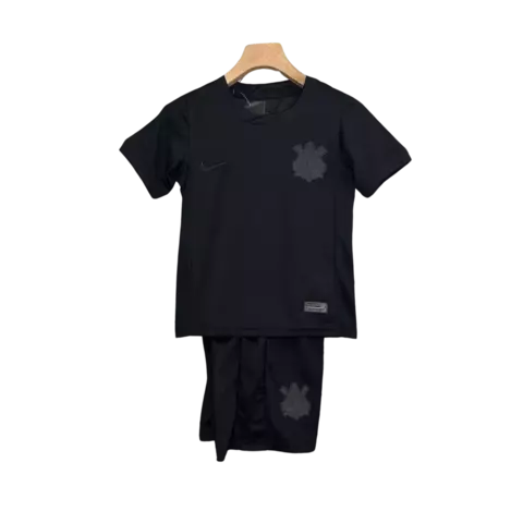 kit Infantil Corinthians Away 24/25 - Preto - comprar online
