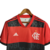 Camisa Flamengo I 21/22 Torcedor Masculina - Vermelha com detalhes em preto e branco - FR ATACADO