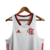 Camisa Flamengo II Regata 22/23 - Torcedor Adidas Masculina - Branco com detalhes em vermelho - FR ATACADO