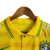 Camisa Brasil Polo 22/23 Torcedor Nike Masculina- Amarela com detalhes em verde com todos os patrocinios - FR ATACADO