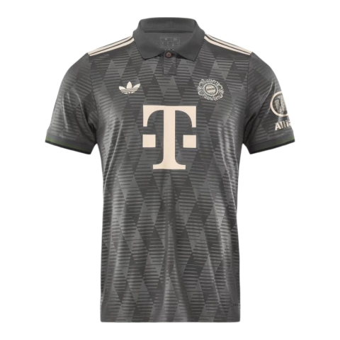 Camisa Bayern de Munique Edição especial Oktoberfest 24/25 - Torcedor Adidas Masculina - Preta com detalhes em bege