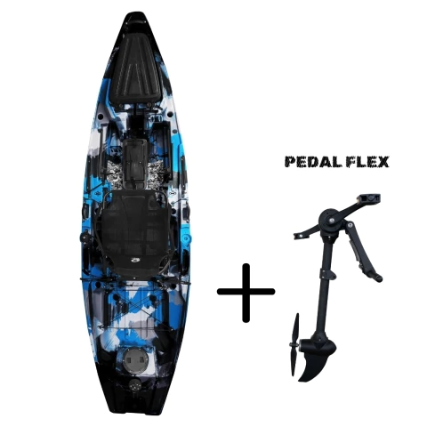 CAIAQUE AÇU 105 COM PEDAL FLEX