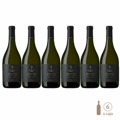 Seis botellas de vino Antigal Aduentus Blanc de Blancs de 750cc cada una.
