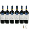 Seis botellas de vino La Azul Gran Reserva Malbec-Cabernet de 750cc cada una