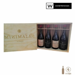 Serrera Minimales Caja de Madera Edición Limitada (4 botellas x 750cc) - WINEMENDOZA | Comprar vino online en Argentina - Vinoteca online - Vinos Premium