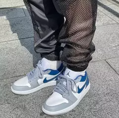 Nike Air Jordan 1 Retro Low "Stealth French Blue" - XOXO
