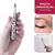 Pinca Diagonal Furada Aco Inox Nybc Beauty - comprar online