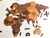 Wooden Travel Map World Puzzle - Tricolor Retro en internet
