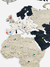 Wooden Travel Map World Style - Tricolor Elegance - tienda en línea