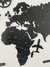 Wooden Travel Map World - BlackStar - tienda en línea