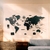 Wooden Travel Map World - BlackStar - comprar en línea