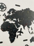 Wooden Travel Map World - BlackStar