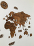 Wooden Travel Map World Plus - Roble - tienda en línea