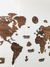 Wooden Travel Map World Plus - Roble - comprar en línea