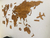 Wooden Travel Map World - Nogal Americano - comprar en línea