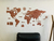 Wooden Travel Map World - Ciprés en internet