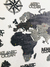 Imagen de Wooden Travel Map World Style - Shadow