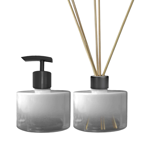 Frasco Aromatizador com Varetas Picolo 200ml (1 und.) ou Frasco Saboneteira Liquida Picolo com Válvula 200ml (1 und.)