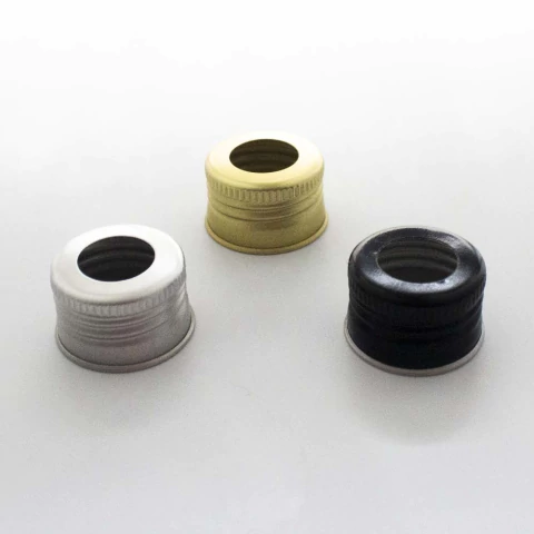 Tampa Alumínio Furada (28/410) - Escolha a Cor Desejada