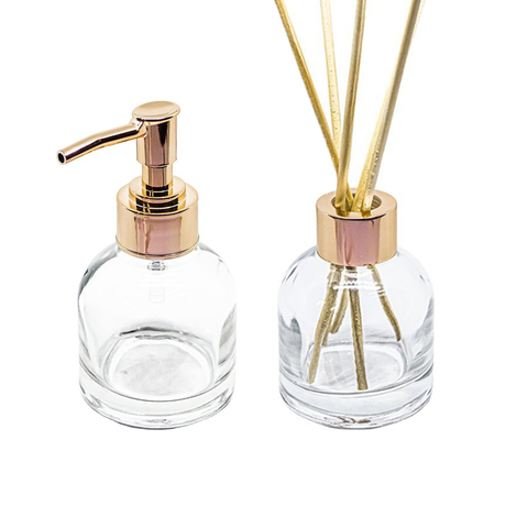 02 Frascos Vidro Dublin Difusor e Saboneteria 100ml