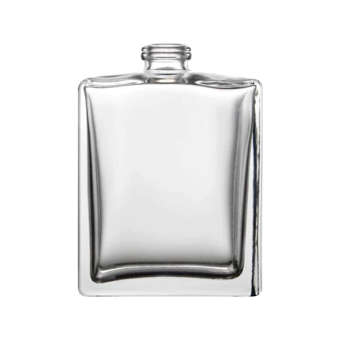 Frasco Vidro Bolso Quadrado 50ml Recrave - Cristal