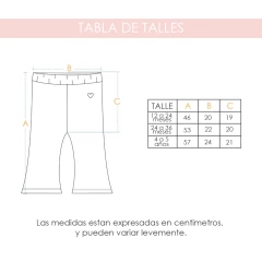 Leggins Amor - Miniland