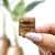 Etiqueta Tecido Camurça até 6,5x2,5cm Bandeirinha Personalizada - Corarte Etiquetas