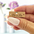 Etiqueta Sobreposta até 3,0x1,0cm Couro Sintético Personalizado - comprar online