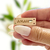 Etiqueta Sobreposta até 3,0x1,0cm Couro Sintético Personalizado - Corarte Etiquetas