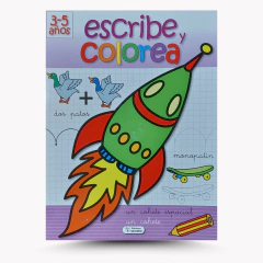 ESCRIBE Y COLOREA - comprar online