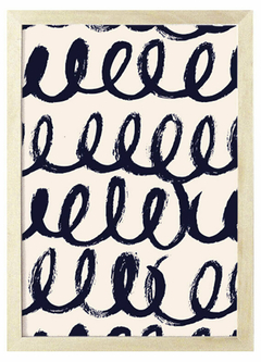 Cuadro garabato letras