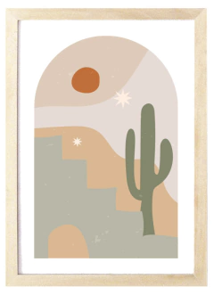 Cuadro Arco Cactus