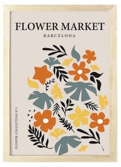 Cuadro Flower Market 5