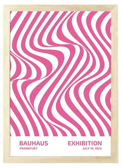 Cuadro Bauhaus Frankfurt 1923 Rosa