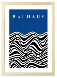 Cuadro Bauhaus Azul