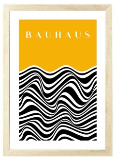 Cuadro Bauhaus Amarillo