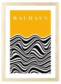 Cuadro Bauhaus Amarillo
